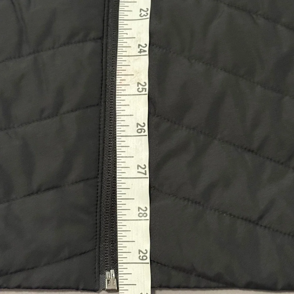 Callaway Mens Golf‎ Vest Black Puffer Quilted Full Zip XL UPF Sun Protection